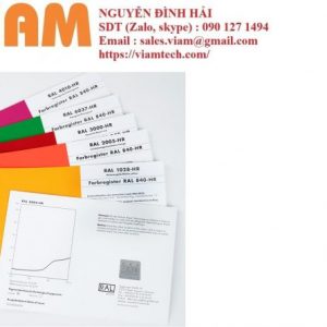 Quạt màu Ral – RAL 840-HR single cards