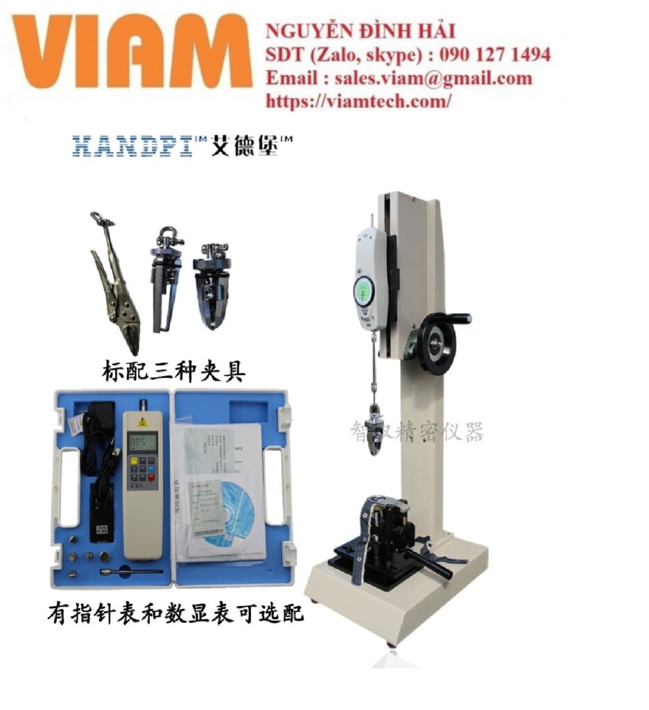 Máy đo lực kéo đứt cúc áo