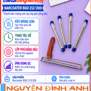 Dụng cụ tạo màng sơn chuẩn BARCOATER BGD 212 – Hãng Biuged